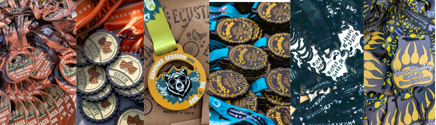 Chasing Pints Medals